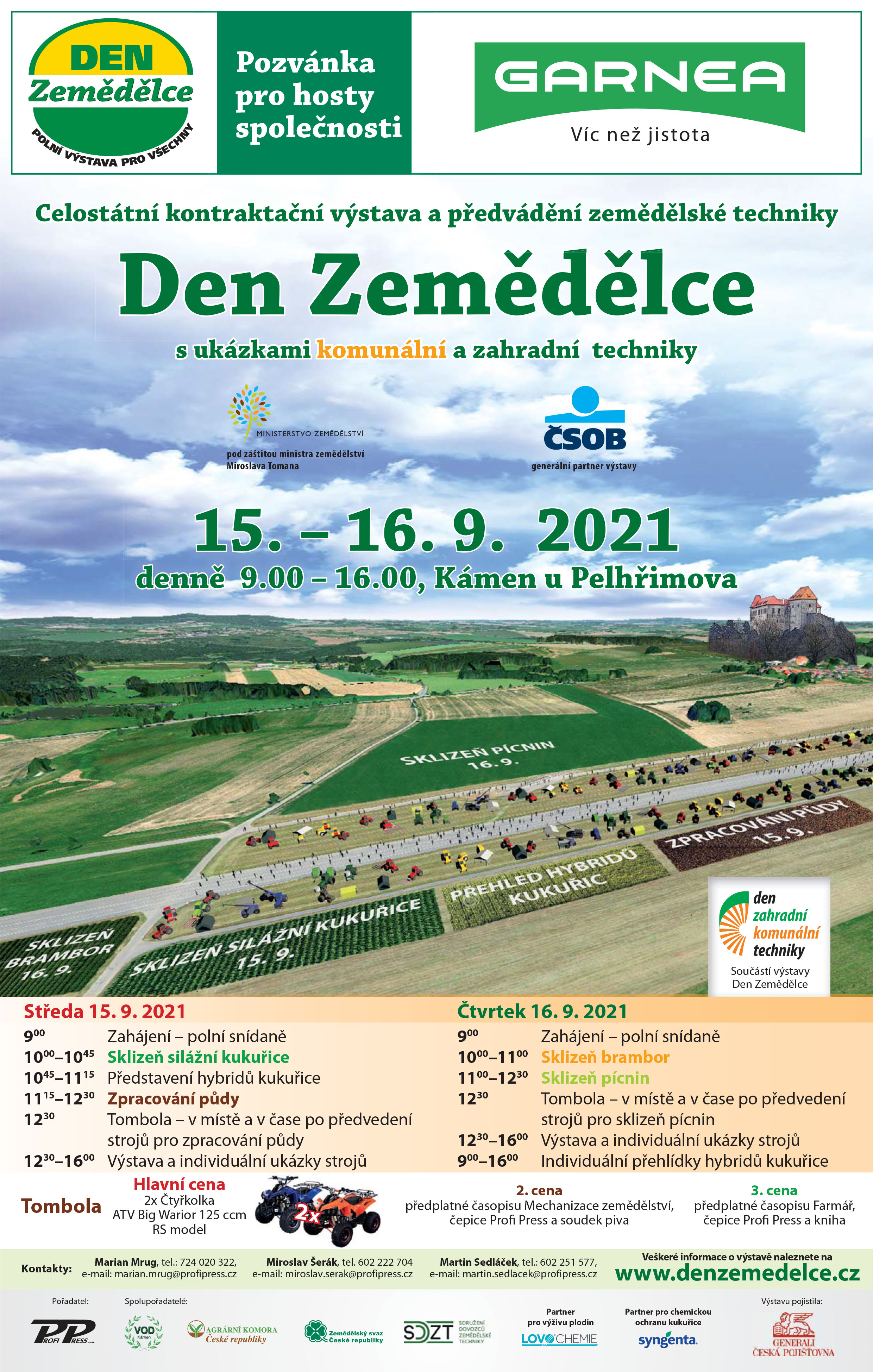 Pozvánka - Den Zemědělce 2021